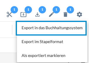Export Button