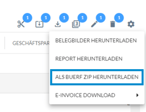 Download-Optionen für BMD