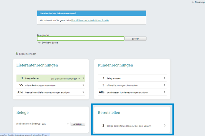 Abholen von Daten in DATEV