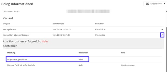 Aktualisieren Button