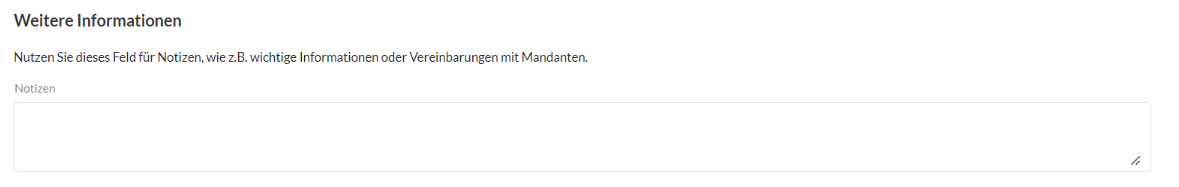 Weitere Informationen