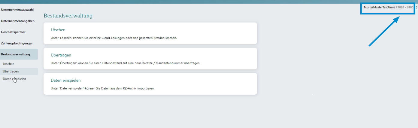 DATEV Stammdaten prüfen