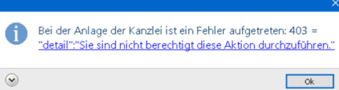 Fehler 403