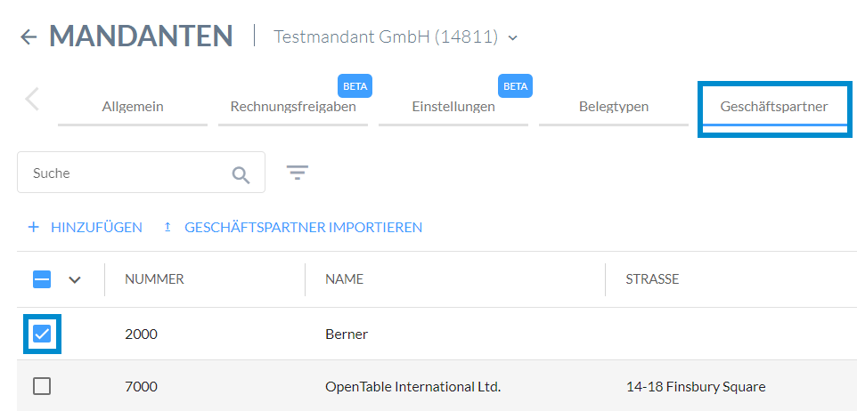 Export Geschäftspartner Finmatics