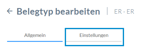 Einstellungen Reiter